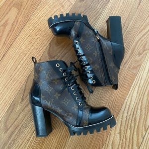 Louis Vuitton star trail ankle boots